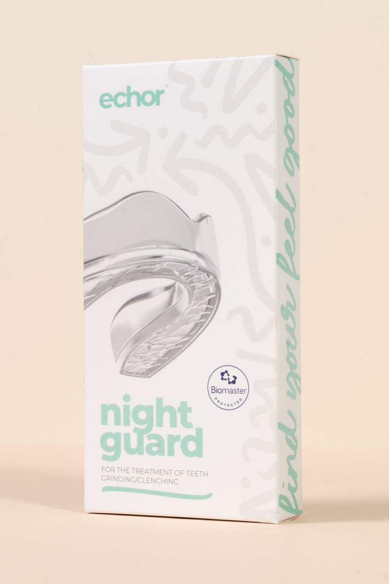 Echor Anti-Bacterial Mouth Guard for Night Teeth Grinding/ Bruxism